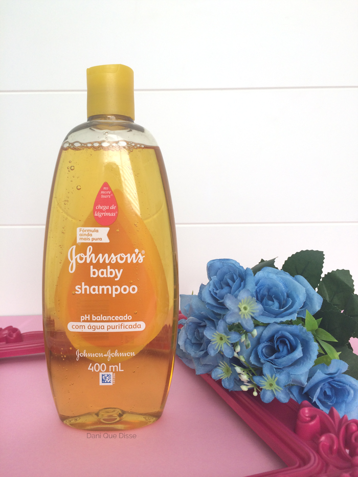 Para que usar o Shampoo Johnson’s Baby amarelo? | Dani Que Disse