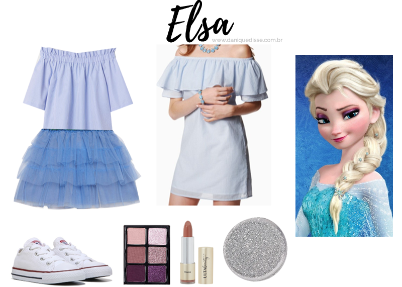 8 novas fantasias fáceis para o carnaval - Elsa